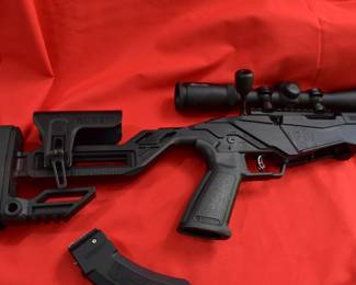 Ruger precision rimfire 22 cal. burris scope