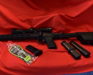 Springfield Armes Hellion Bull Pup. 556 with vortex scope