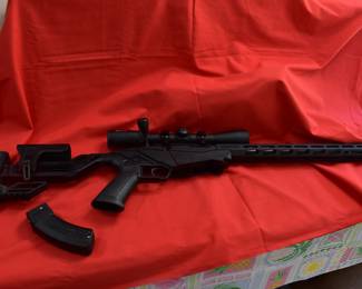 Ruger rimfire 22 cal. burris scope