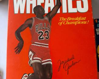 Vintage Michael Jordan Chicago Bulls Wheaties cereal box, unopened