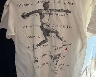 Vintage Nike Michael Jordan graphic t-shirt with Jumpman logo