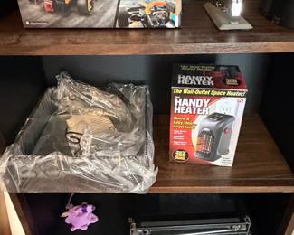 LEGO McLaren Formula 1 Team set in box with Handy Heater wall space heater