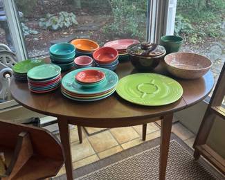 Vintage and newer Fiesta Ware-