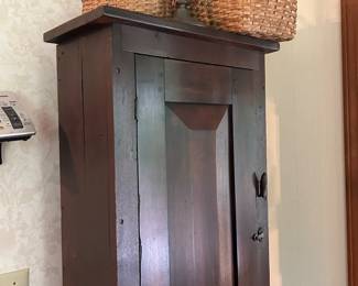 **Small Primitive Country Cabinet**