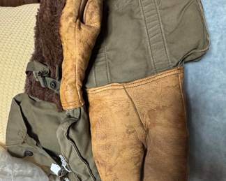 Old Military Gloves