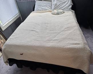 Double Bed with Mirror headboard