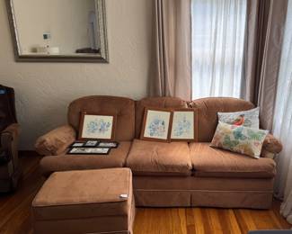 Comfy Couch. Foot stool