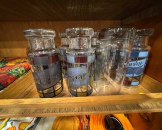 1970’s beer glasses