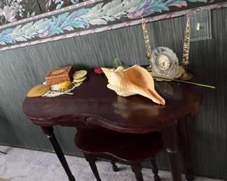 Dressing table and stool