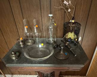 Antique Marble Top Table