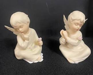 Homco Bisques Porcelain Angels