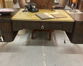 Maitland Smith Desk w/Ostrich Top