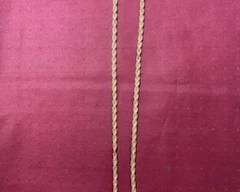 14 KT Rope Necklace- 24 grams- 28"