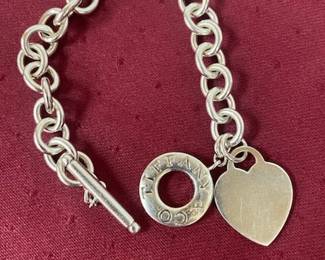 Tiffany Sterling Bracelet- 41.7 grams