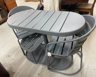 5 pc. Metal Patio Set