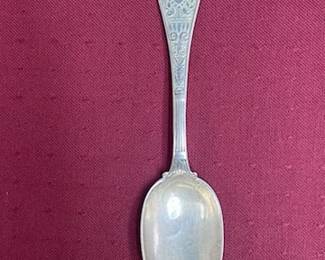Wood & Hughes Sterling Spoon-19.9 grams