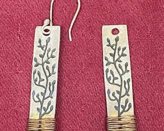 Sterling Mexico Earrings- 4.5 grams