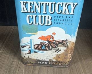 Kentucky Club Tobacco Tin