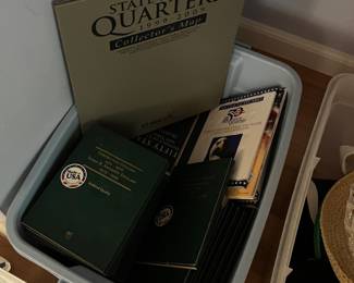 Coin collecting books