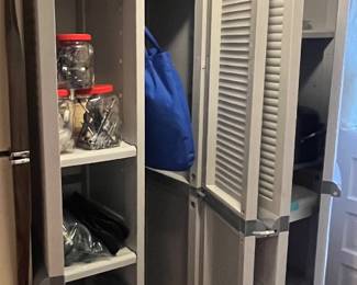 Black & Decker cabinet and some tools