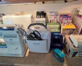 Sewing and card making supplies