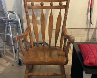 Wooden Rocking Chair