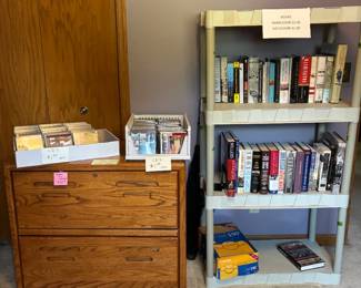 Books and a Dresser