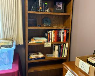 Bookcase with Books