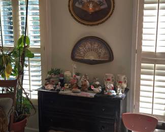 antique dresser with mirror
