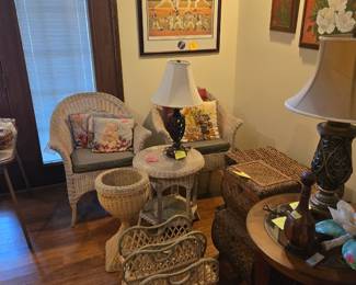 wicker furniture
