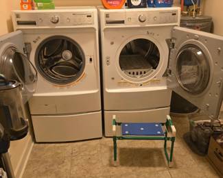 washer and dryer