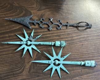 lightning rod finials