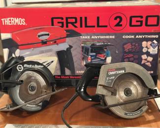 Grill to go , corded circular saws