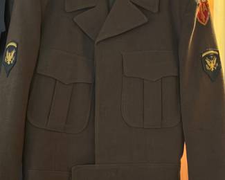 wool military field jacket