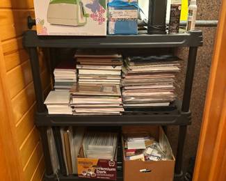 Hundreds of pieces of paper for scrapbooking /crafts