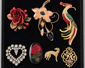 Vintage brooches