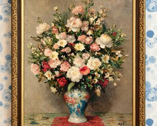 Beautiful vintage floral art