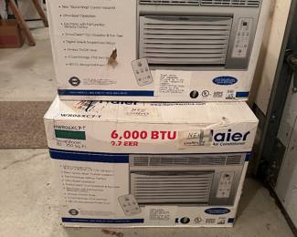 New in box window air conditioners