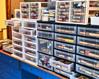 Hundreds of of stamps