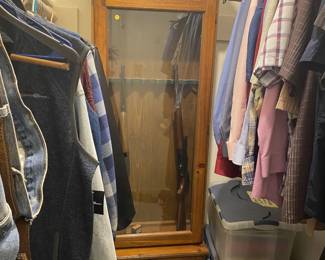 Closet with Gun Cabinet