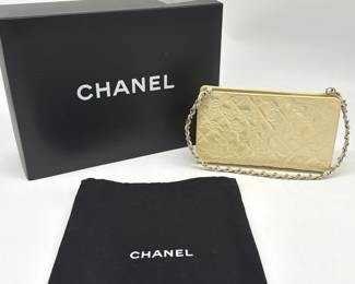 Chanel Patent leather "Precious Symbols Pochette"