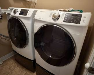 Like New Samsung Washing machine and dryer, receipts