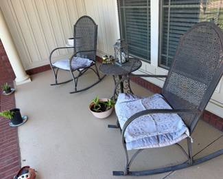 Outdoor rocking chairs