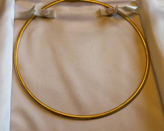 Solid gold necklace 