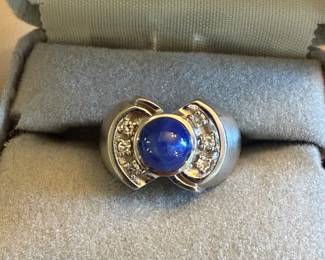 White gold womans ring