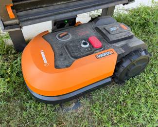 Worx Landoid self cutting mower with all need to take home