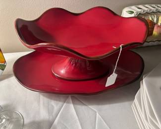 Great for football season or at Christmas - two pieces