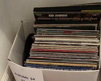 Many record albums