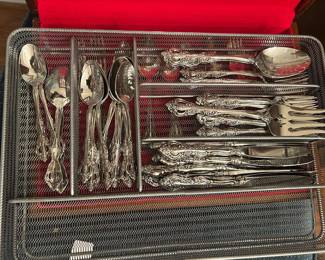 Another full set of plated flatware - similar to "Grand Baroque"