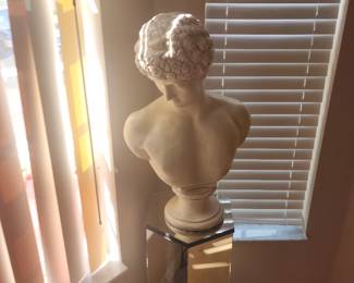 Large scale Antinus plaster bust